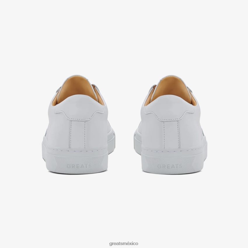 la realeza 8H082D19 GREATS blanco zapatos
