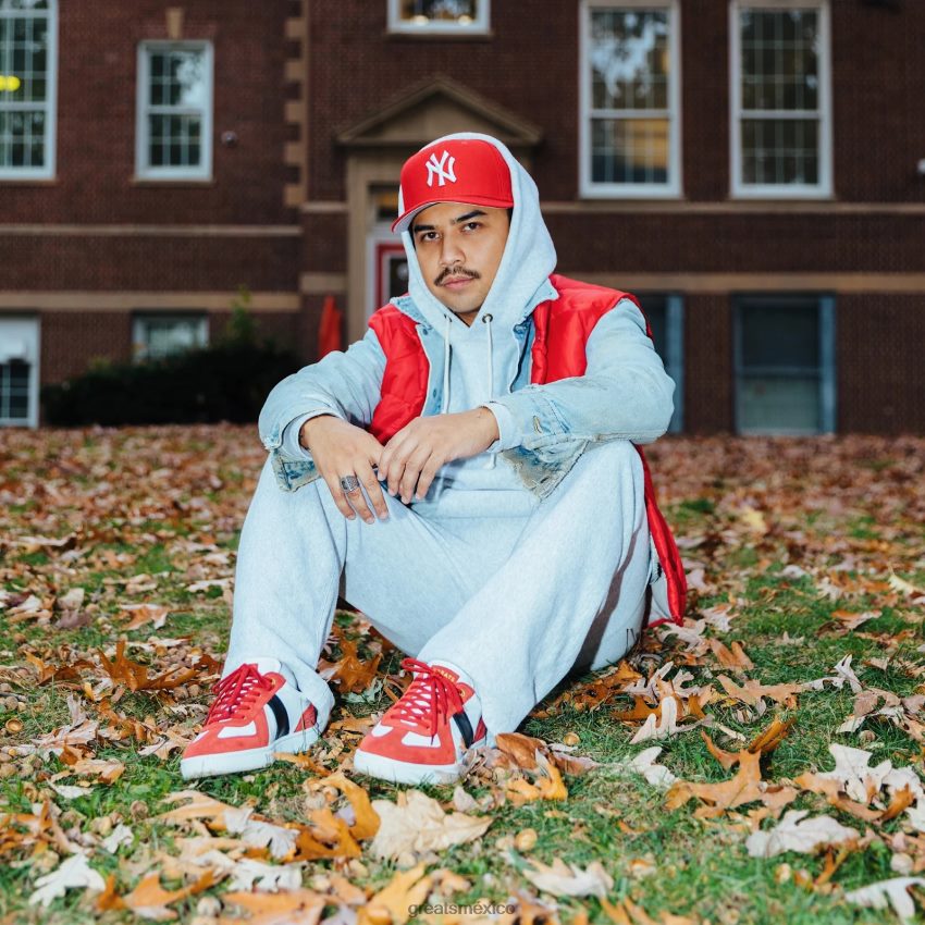 la zapatilla gat 8H082D23 GREATS rojo zapatos