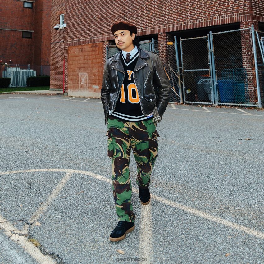 la zapatilla gat 8H082D36 GREATS chicle negro zapatos